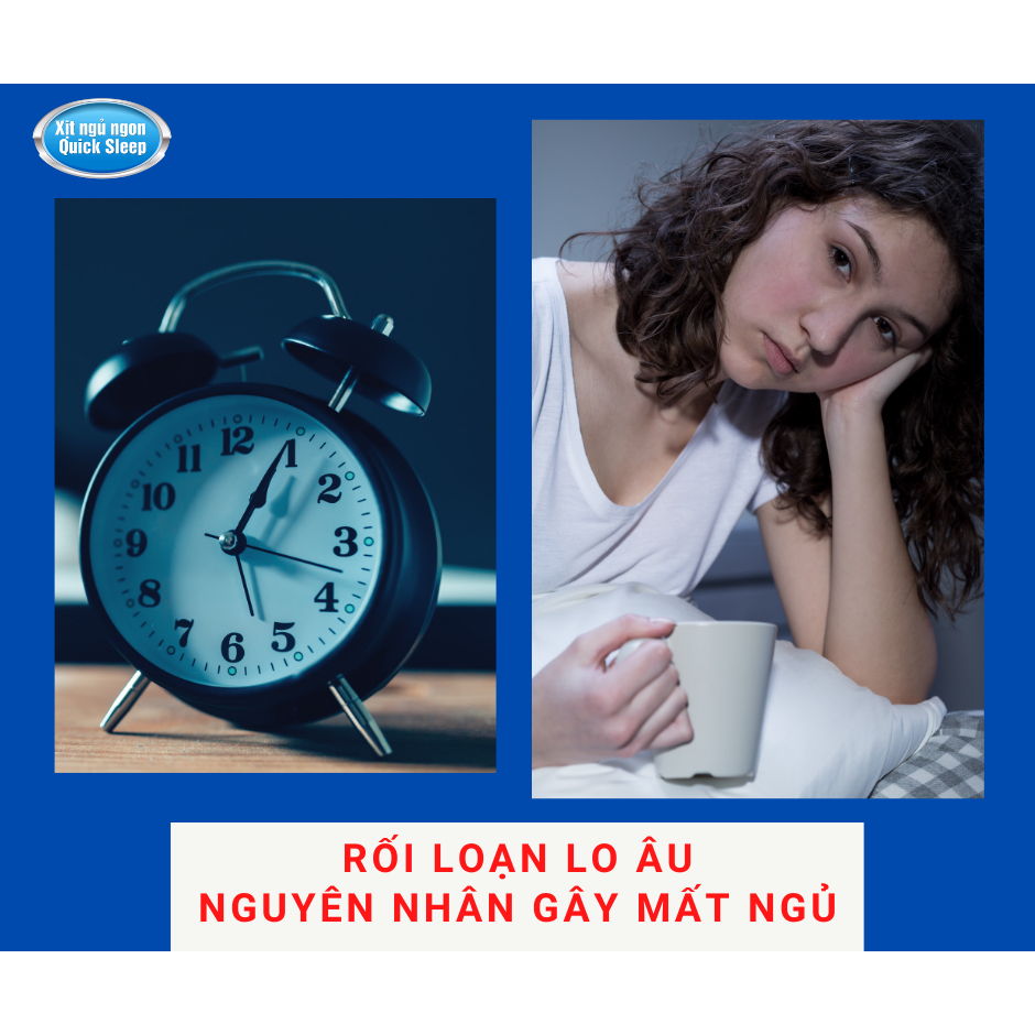 Xịt ngủ ngon Quick Sleep hỗ trợ cải thiện giấc ngủ - Ngủ ngon tròn giấc