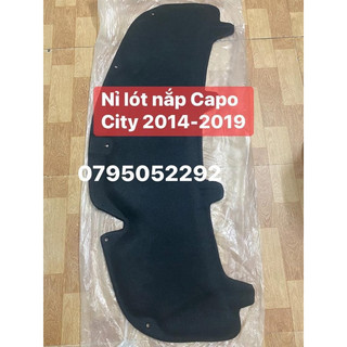 Nỉ lót nắp capo cốp City 2014 2015 2016 2017 2018 2019 tấm nỉ cách nhiệt ca bô xe ô tô Honda City chống nóng