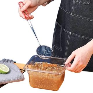 Vợt múc topping, trân châu, vợt múc inox