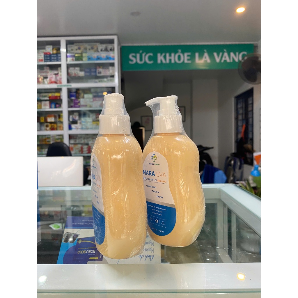 Nước giặt đồ lót sinh học Mara Eva, công thức nano bạc giúp ngăn ngừa khuẩn,nấm