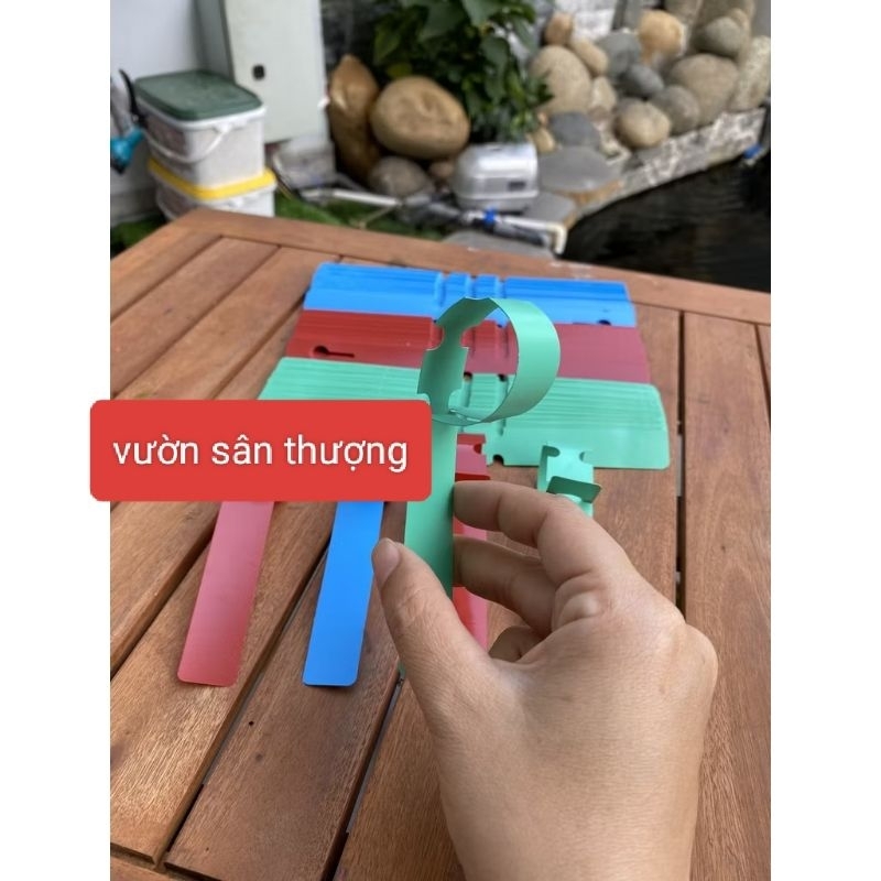 Thẻ Ghi Tên Cây Cảnh Màu, Rau, Củ, Quả, Hoa Hồng Ngẫu Nhiên Tái Sử Dụng Nhiều Lần