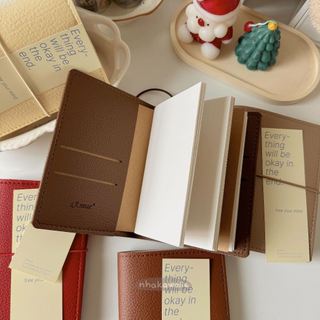 Sổ tay bìa da traveler's notebook mini size có thể thay ruột