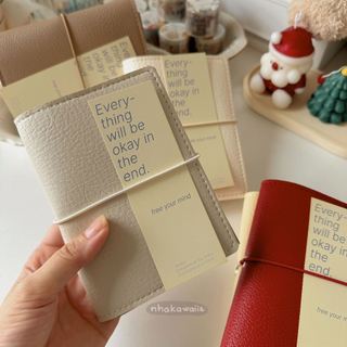 Sổ tay bìa da traveler's notebook mini size có thể thay ruột