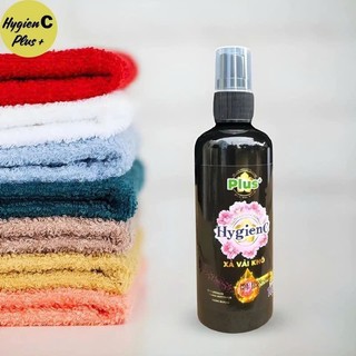 Combo 5 Chai Xịt Xả Vải Khô HygienC Plus 100ml Giữ Hương Thơm Lâu Trên Quần Áo.