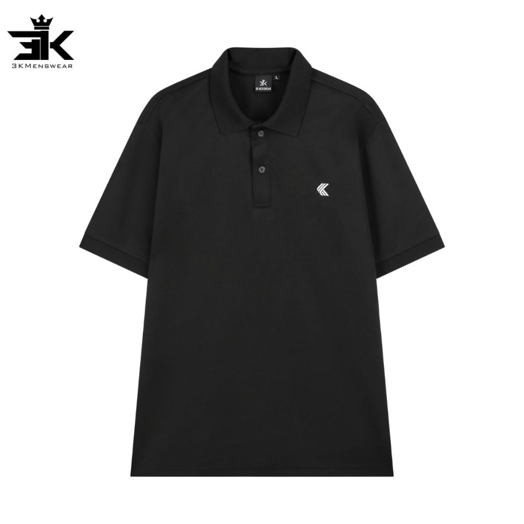 Áo polo Nam có cổ BASIC 3KMEN chất liệu cotton cá sấu thoáng mát , sang trọng, Menswear