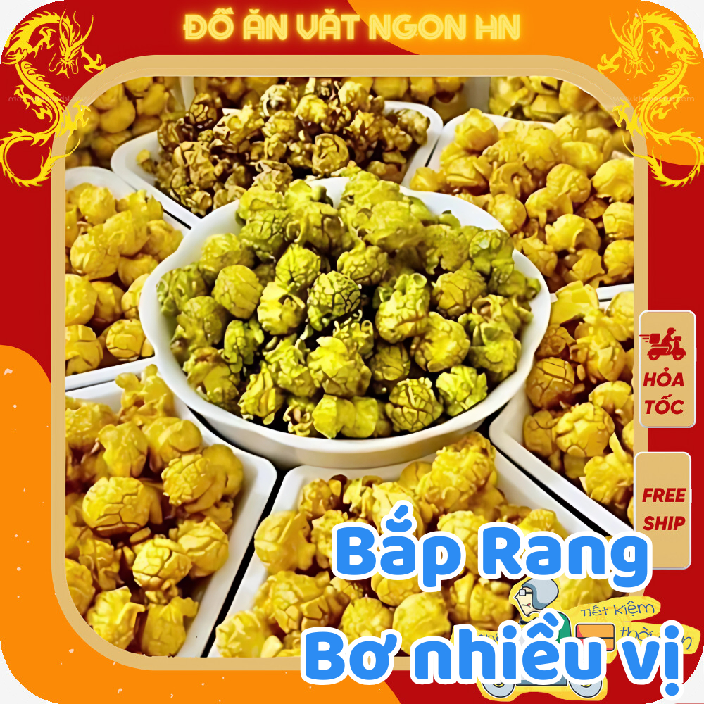 Bắp rang bơ 300g bỏng ngô đủ vị thơm ngon hấp dẫn giá rẻ | Shopee Việt Nam