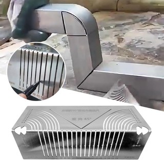 Thước bo góc hộp + Tặng bút. Dày 1.2mm-2mm, đã xử lý cạnh sắc. Hàng chất lượng cao