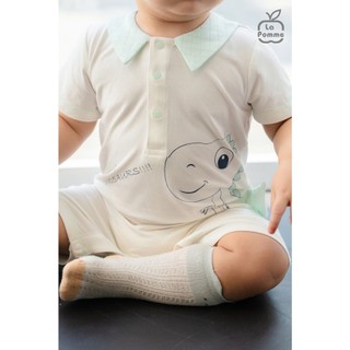 La pomme AW2024 Body cộc tay La Pomme Đảo Xanh Kỳ Thú cho bé