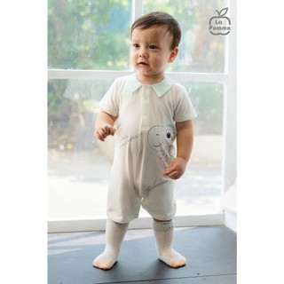 La pomme AW2024 Body cộc tay La Pomme Đảo Xanh Kỳ Thú cho bé