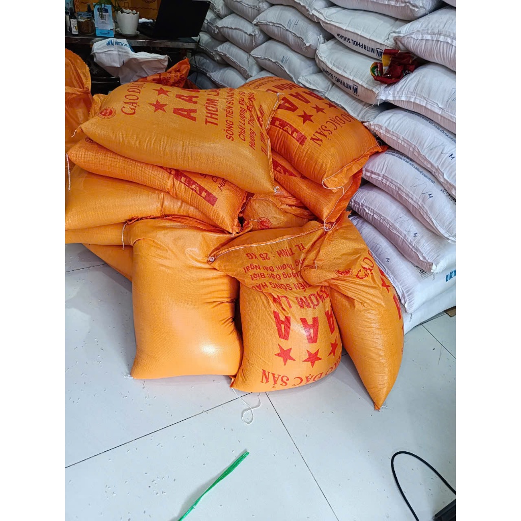 10kg Thơm Lài Sông Hậu - Dẻo nhiều, mềm cơm
