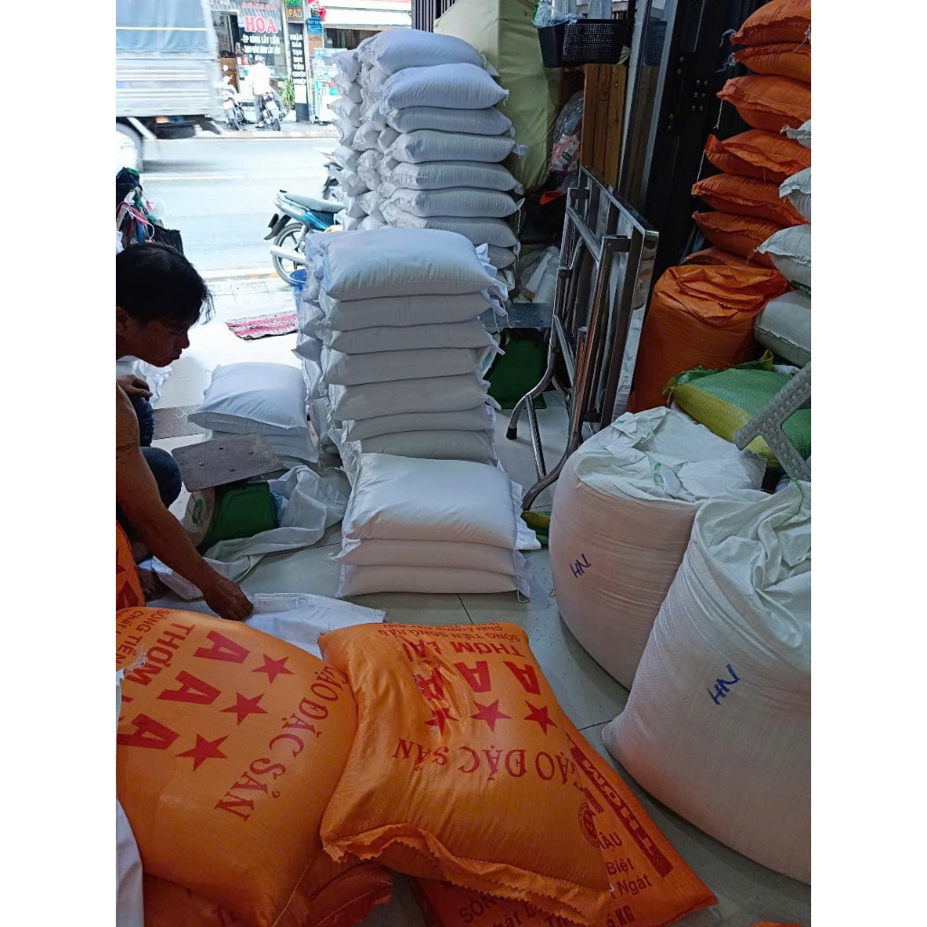 10kg Thơm Lài Sông Hậu - Dẻo nhiều, mềm cơm