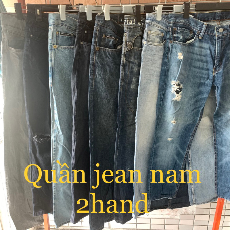 Quần jean nam thrift 2hand thanh lý pass đồ si nam | Shopee Việt Nam