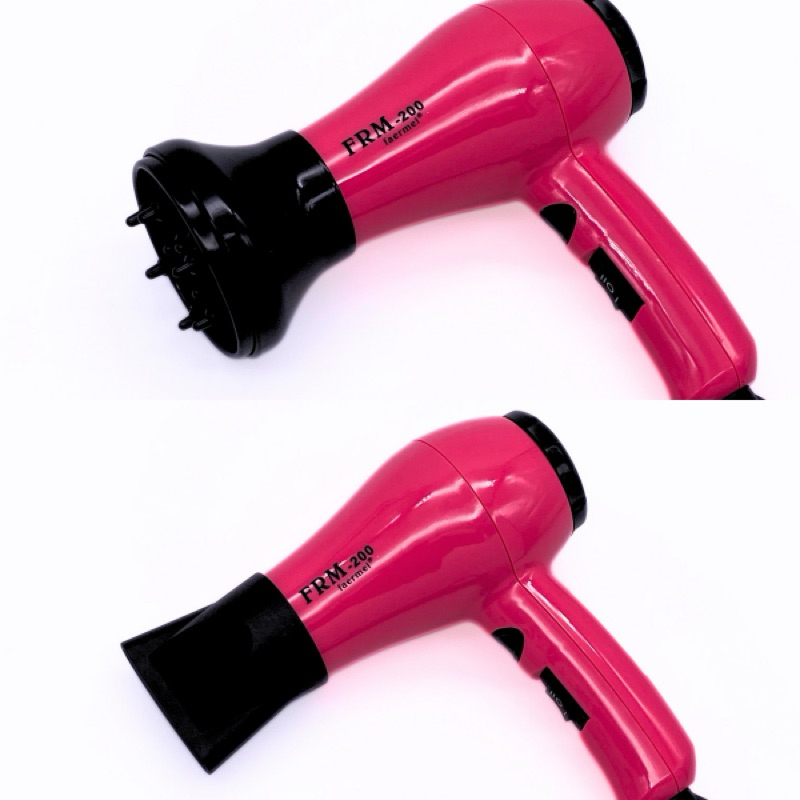 Máy Sấy Tóc Mini FRM-200 – Nhỏ Gọn Nhưng Công Suất Mạnh – 2 Chế Độ Gió – Sấy Nhanh, Không Hư Tóc