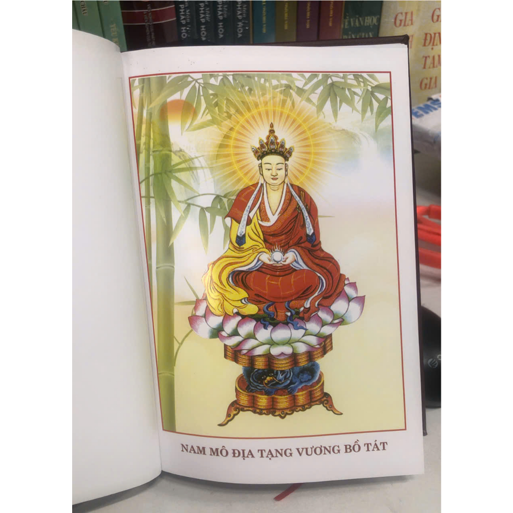 Ảnh Sách - Kinh Địa Tạng Bồ Tát Bổn Nguyện (Bìa da) 1