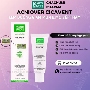 Kem dưỡng giảm mụn & thâm mụn MartiDerm Acniover Cicavent 40ml