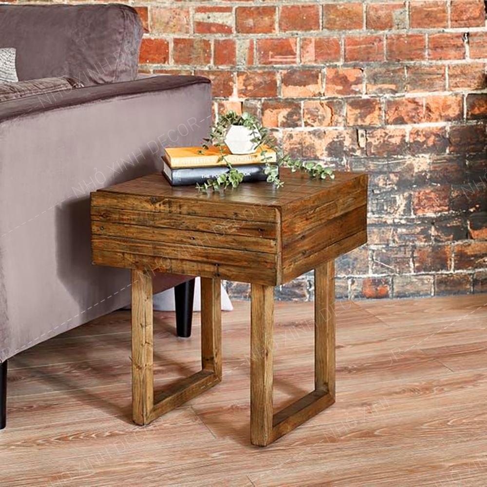 Bàn sofa, kệ ghế sofa đa năng, kệ để sách báo tạp chí, để điều khiển, điện thoại, để ly uống nước