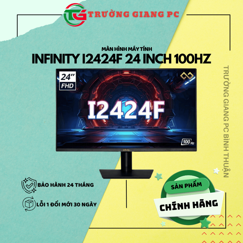 Màn hình Infinity I2424F – 24 inch FHD IPS | 100Hz | 1ms | Gaming ...