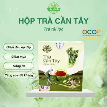 Trà Túi Lọc Cần Tây Trà Cần Tây An Xuân Hỗ Trợ Bảo Vệ Gan Trà Thanh Lọc Giải Nhiệt Dược Liệu An Xuân