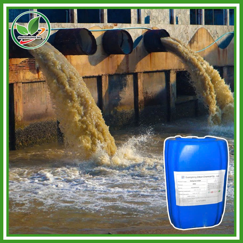Chất Phá Bọt Defoamer E- 019. Thùng 25kg