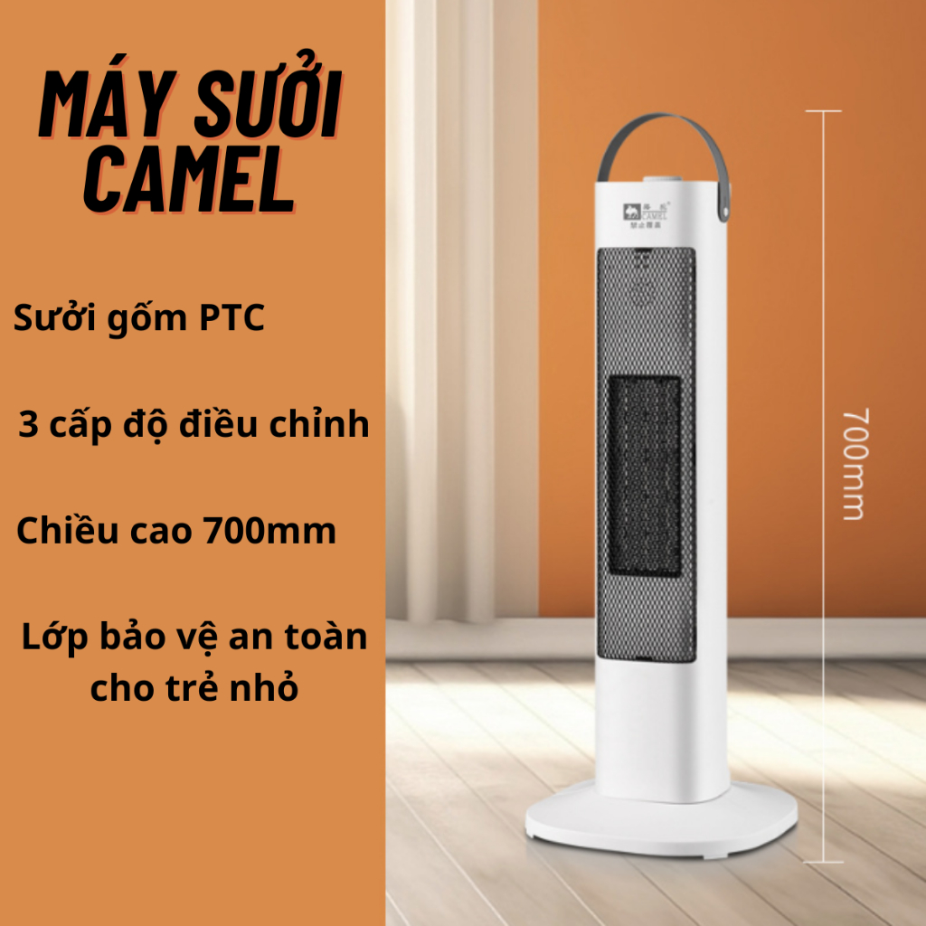 Máy Sưởi Gốm Camel