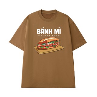 Áo Thun NGỐ TEE Món Ăn Đặc Sản Việt Nam Bánh Mì Chất Vải Cotton 100 Cao Cấp Thoáng Mát
