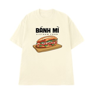 Áo Thun NGỐ TEE Món Ăn Đặc Sản Việt Nam Bánh Mì Chất Vải Cotton 100 Cao Cấp Thoáng Mát