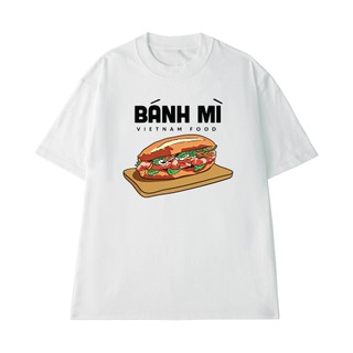 Áo Thun NGỐ TEE Món Ăn Đặc Sản Việt Nam Bánh Mì Chất Vải Cotton 100 Cao Cấp Thoáng Mát