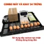 Máy Ấp Trứng Gà Tự Động combo máy và khay đảo tự động 54 trứng chạy nhiệt cacbon đảo tự động