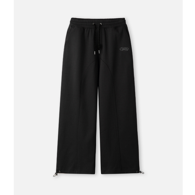 Quần Jogger BOO Rút Dây Thêu Logo BOO Dáng Rộng Cá Tính Chất liệu Nỉ Da Cá Phong Cách Cá Tính