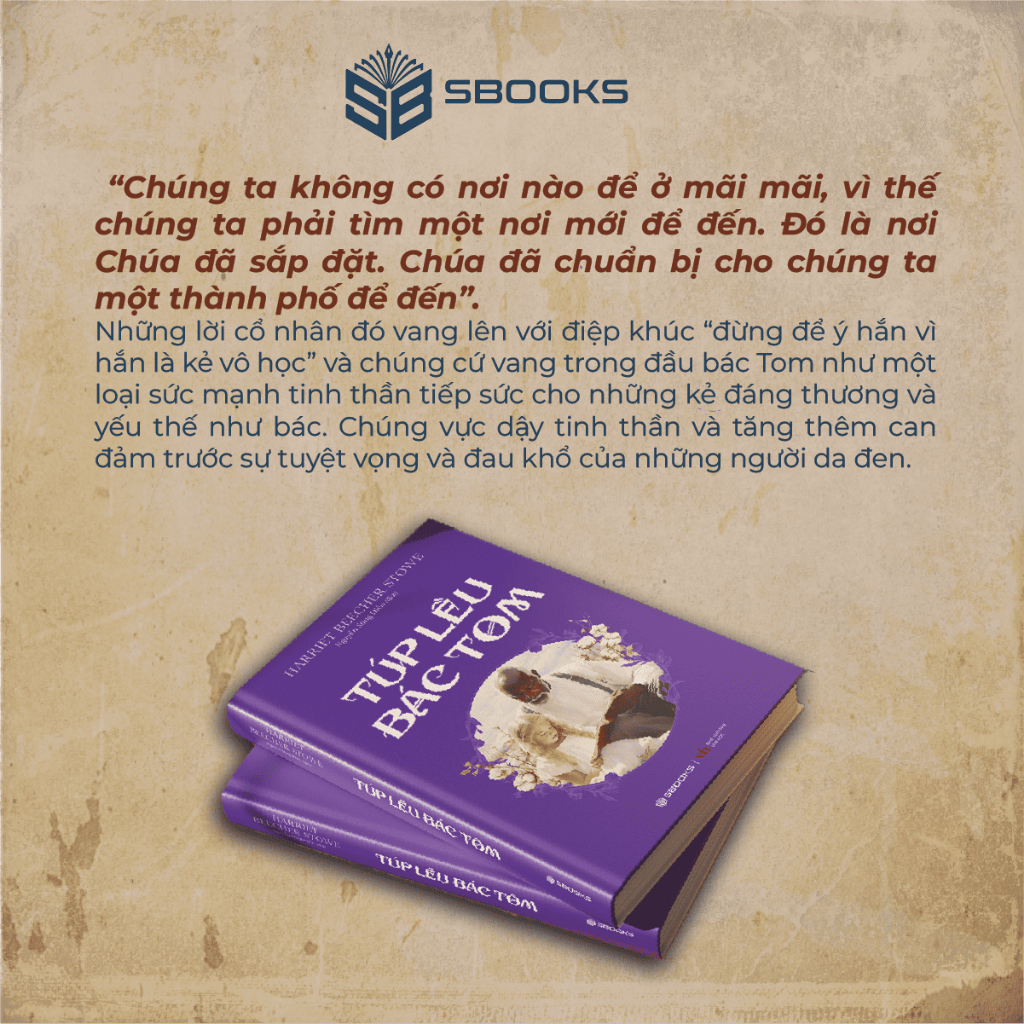 Sách - Túp Lều Bác Tom - Văn Học Nước Ngoài - SBOOKS OFFICIAL