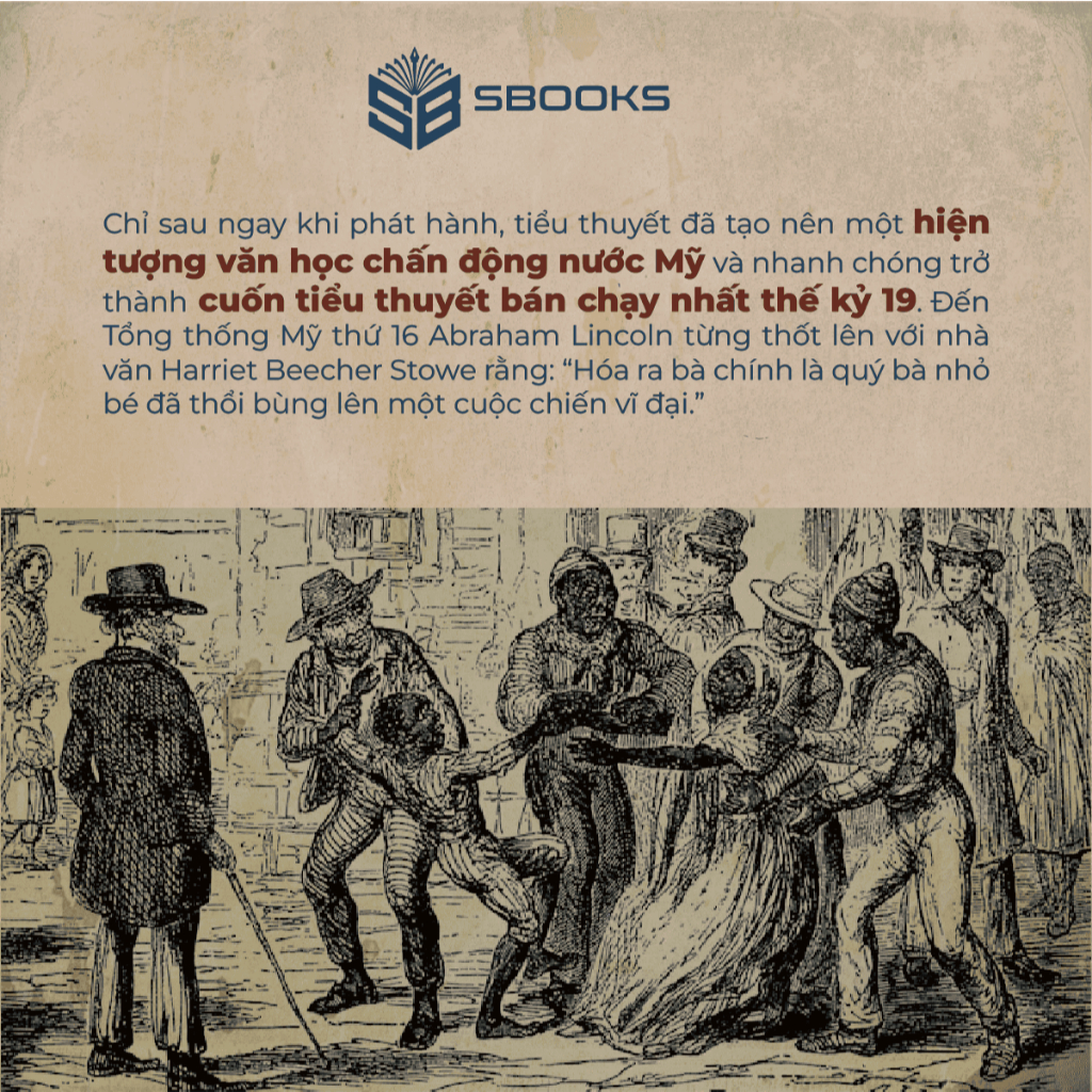 Sách - Túp Lều Bác Tom - Văn Học Nước Ngoài - SBOOKS OFFICIAL