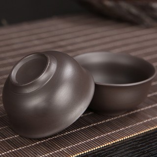 Chén Trà Tử Sa Nghi Hưng – Chén Uống Trà Đất Sét Tím Thủ Công, Giữ Hương Vị Trà, Đủ Size 35ml 40ml 55ml