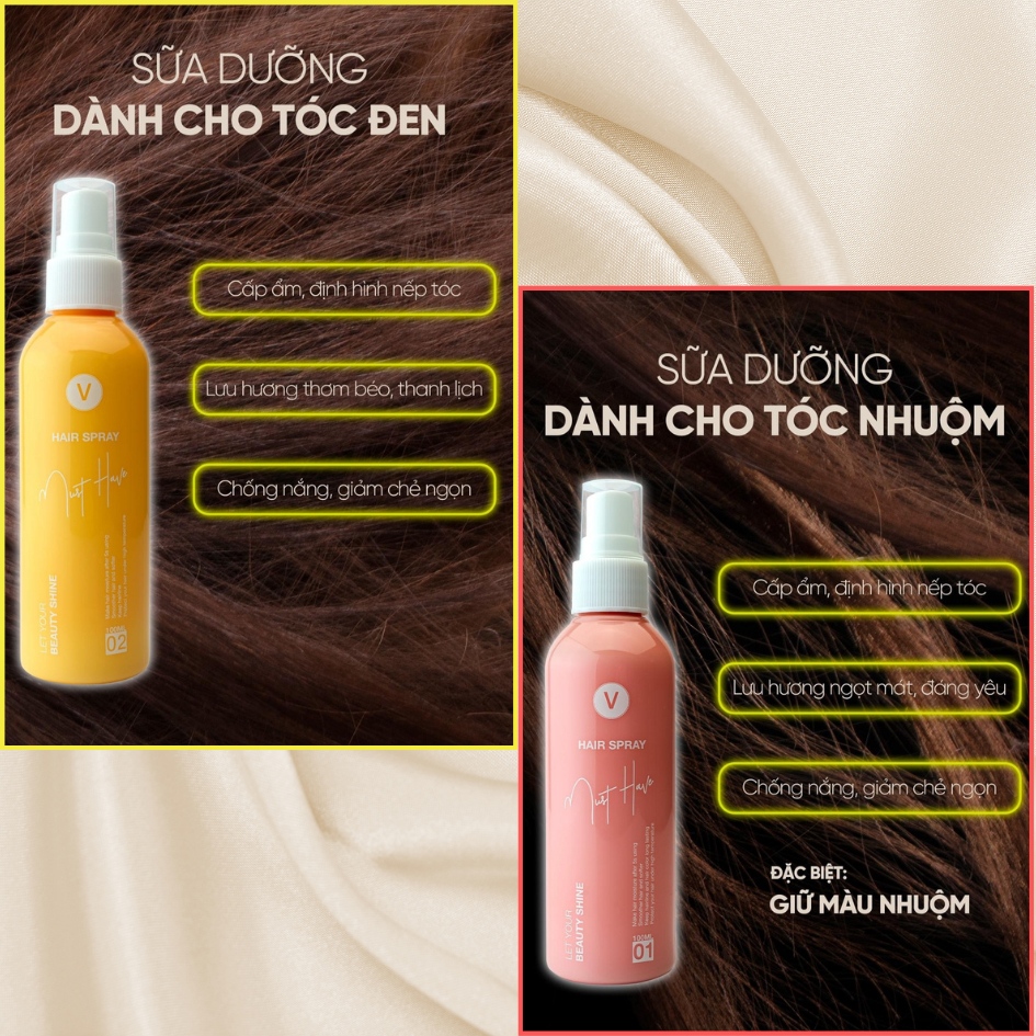 Ảnh Sữa dưỡng tóc đa năng [QTFS] vyvyhaircare V cấp ẩm bảo vệ tóc 100ml 1