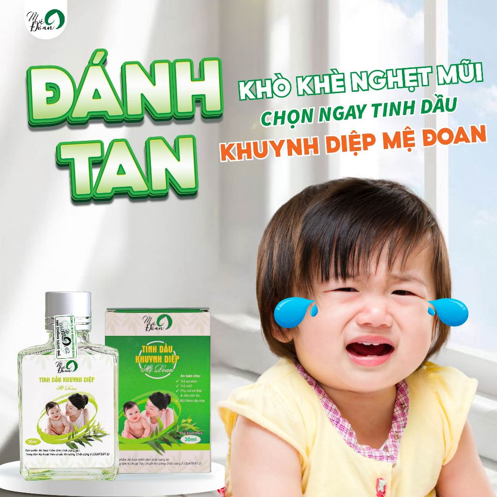 Ảnh Tinh dầu khuynh diệp Mệ Đoan, nguyên chất, giữ ấm. Dầu khuynh diệp xông phòng 2