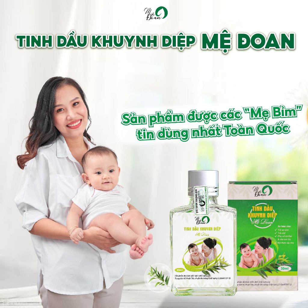 Ảnh Tinh dầu khuynh diệp Mệ Đoan, nguyên chất, giữ ấm. Dầu khuynh diệp xông phòng 4