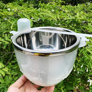Bát Ướp Lạnh Rượu INOX Tặng Kèm Vá Múc Rượu Dung Tích 1.2 lít