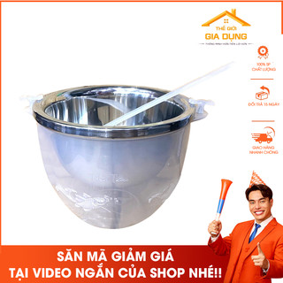 Bát Ướp Lạnh Rượu INOX Tặng Kèm Vá Múc Rượu Dung Tích 1.2 lít