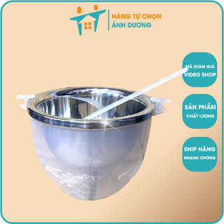 Bát Ướp Lạnh Rượu INOX Tặng Kèm Vá Múc Rượu Dung Tích 1.2 lít