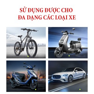 Bộ 4 Nắp Van Bánh Xe TRÂU HÚC Dạ Quang Phát Sáng, Bằng Nhựa ABS, Chống Nước, Chống Bụi - Dùng Cho Cả Ô Tô, Xe Máy