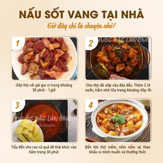 Bột gia vị sốt vang (Hương thơn chuẩn vị)