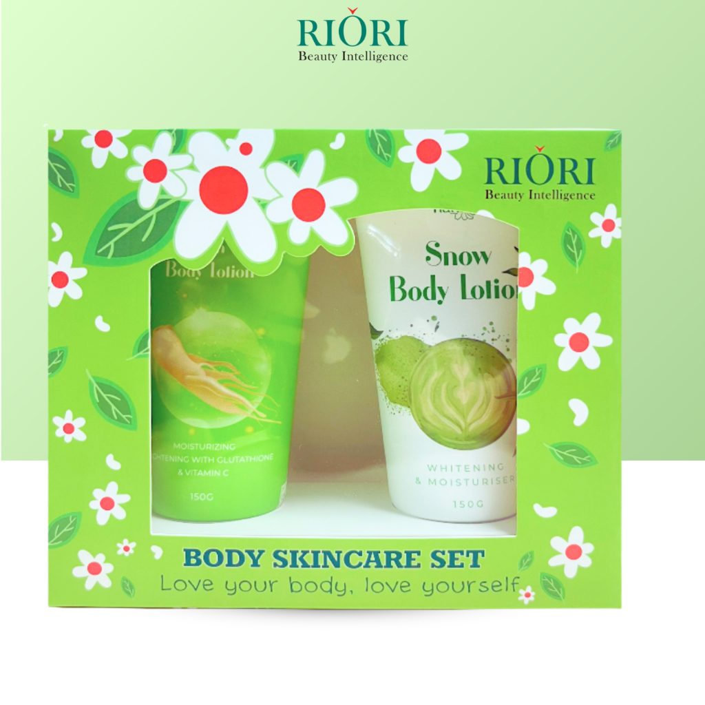 Ảnh Combo Body 3 tuýp dưỡng thể Chống Nắng - Ủ Trắng toàn diện RIORI HANA (150g/ chai) 2