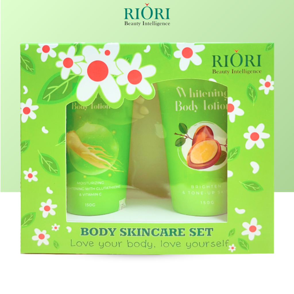 Ảnh Combo Body 3 tuýp dưỡng thể Chống Nắng - Ủ Trắng toàn diện RIORI HANA (150g/ chai) 3