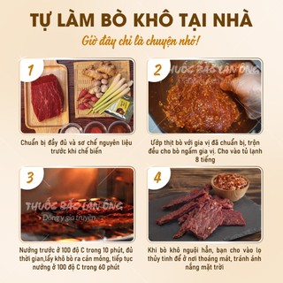 Bột gia vị tẩm ướp bò khô, heo khô thơm ngon chuẩn vị - Lãn Ông