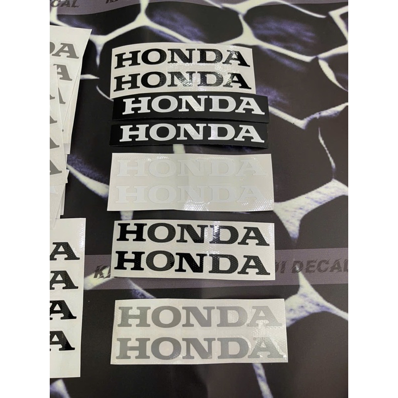 Tem honda 11cm chuẩn mẫu Zin nét( dán bửng xe airblade…)/1 cặp