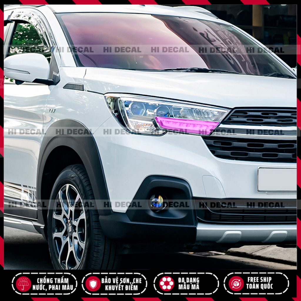 Decal dán đèn Suzuki XL7, Tem trang trí xe chống nước, bền màu, chịu nhiệt tốt