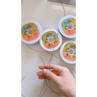 Dây câu rồng đen 50m dây siêu bền (Hàng chính hãng) có đủ sine