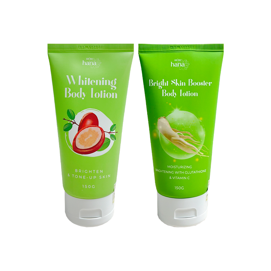 Ảnh Lotion Dưỡng Trắng Chống Nắng Bảo Vệ Da Body RIORI HANA WHITENING BODY LOTION 150g, Tone up, Nâng Tone Ban Ngày 4