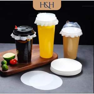 Giấy Nến Chống Tràn Cốc Trà Sữa, Cafe, Lót Bánh Bao, Giấy Chống Tràn Đồ Uống Mang Đi- Tổng Kho Hải Hạnh