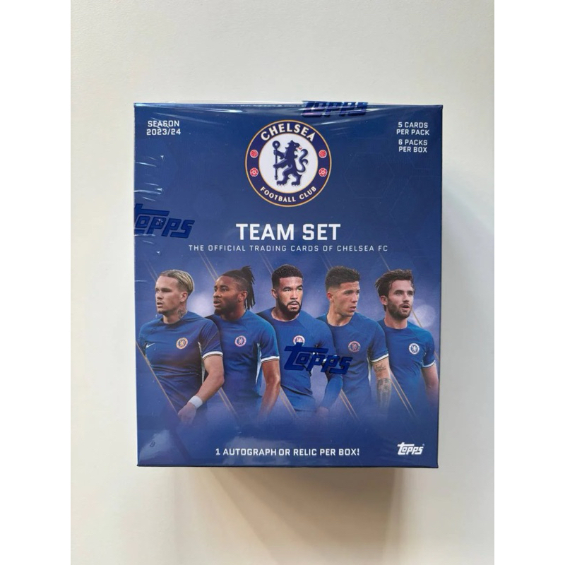 Hộp thẻ bóng đá Topps Chelsea Team Set 23/24 | Shopee Việt Nam