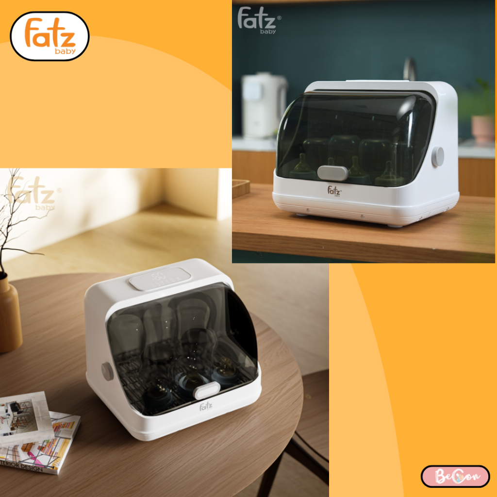 Máy úp bình sữa, tiệt trùng UVC, sấy khô và bảo quản FATZ BABY Tidy 3 FB4601HB dung tích 20 lít